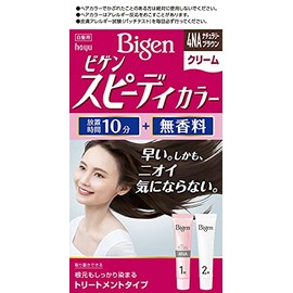 Hoyu Bigen Speedy Color Cream 4NA (Natural Brown) 1.4 oz (40 g) + 2 Additives 1.4 oz (40 g)