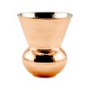 Old Dutch Hammered Solid Copper Hourglass Cooler, 31/4 qt., Copper