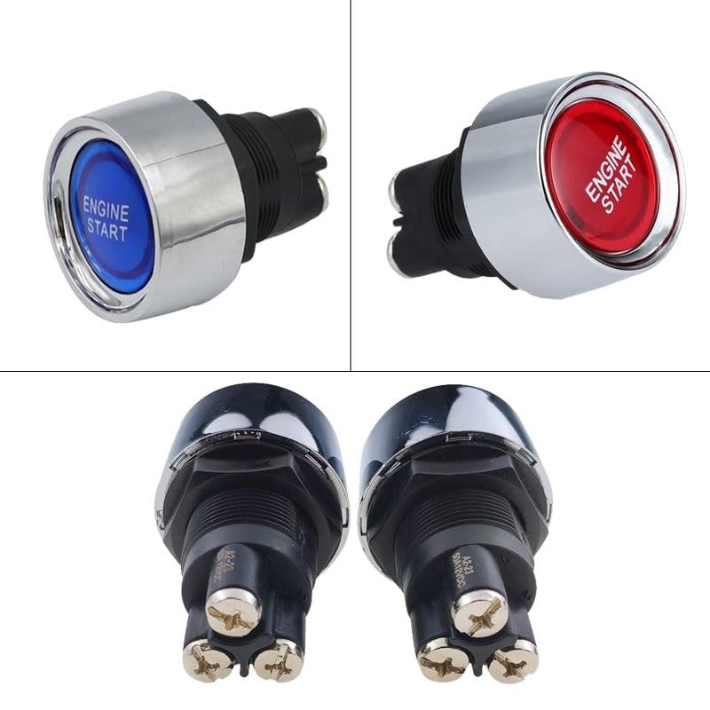 ZOYSEAY Ignition Push Button Switch Engine Start Switch ON-Off 12VDC
