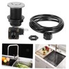 DOITOOL 2sets Garbage Disposal Air Button Bathtub Pneumatic Button Easy