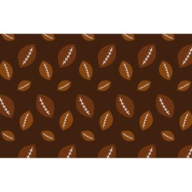 CafePress Football Pattern Sports Ball 24"x13" Large Weekender Tote
