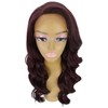 LUXLUXE Lucinda Wavy 23 Inch Long 4X4 Hand-Tied Lace Front