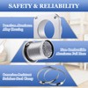 Magnetic Dryer Vent MV-180 Connector Kit with 5FT Hose and