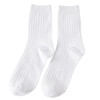 Tabletop Cotton Socks, Men's Socks, SMXZ1, white