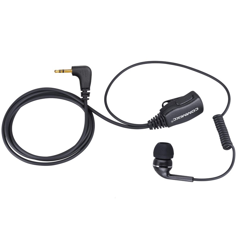 COMMIXC 2-Pack Walkie Talkie Earpiece, 2.5mm 1-Pin in-Ear Two-Way Radio