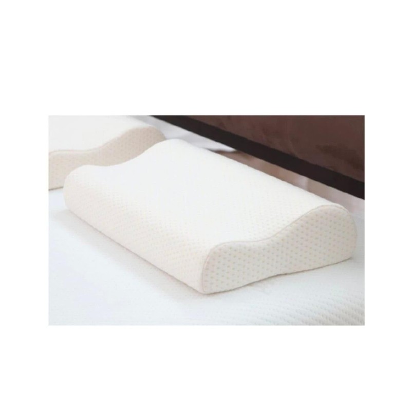Memory Foam Contour Pillow for Neck Support, Orthopedic Head Shaping,