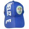 Trade Winds Belize Country Royal Blue White Letter Crest Patch