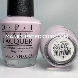 OPI Nail Polish NL BA4 - I'm Gown For Anything! 2-8%* 3-12%* 4-15% BIGGER-DISC