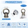 PATIKIL 18Lb Load Lamp Female Loop Holder, 4 Set Lifting