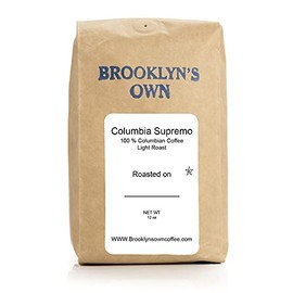 Brooklyn's Own Organic Ground Coffee - Organic Dark Blend - Fresh & Local Rich Gourmet Flavor - 12 Ounce