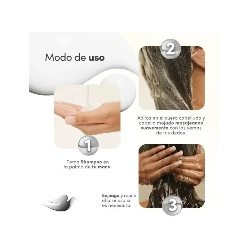 Dove Shampoo Dermacare Fuerza Anti-caida 1l