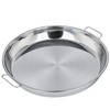 Dallden Stainless Steel Heavy Duty Drip Pan - 12.5" Round
