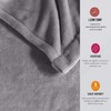 Beautyrest Plush Electric Blanket Throw for Cold Weather Multi-Level Heat