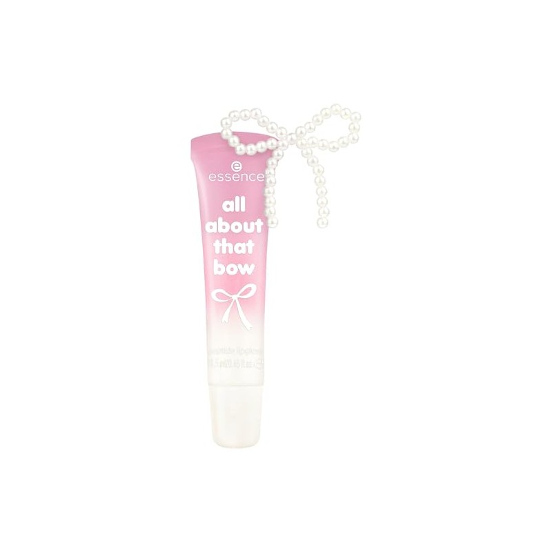 essence all about that bow peptide lip gloss, no. 01,
