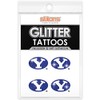 Spirit Gear Central BYU Cougars Glitter Tattoos 4 Pack
