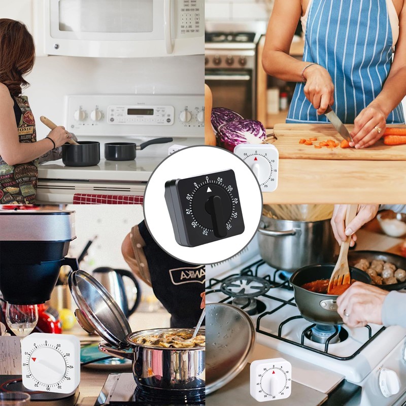 Short-Term Countdown Timer, 60-Minute Kitchen Timer, kitchen timers for cooking,