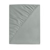 Ev Dekor Double Fitted Sheet Charcoal | Grey - Deep