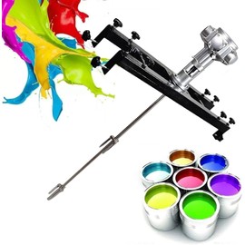 Mezclador de pintura neumático Agitador de aire for tanque, Máquina agitadora de pintura, Agitador de revestimiento de acero inoxidable for tinte de pintura Mezcla de hidrosol neumático