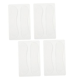 Ipetboom 4 Pairs Gel Protective Heel Pads Anti-wear Heel Stickers for Shoes Multi-function Liners Portable Cushions