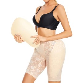 Clevvets Hip Enhancer Panties Women Hip Pads Padded Buttocks Lifting Womens for Under Dresses