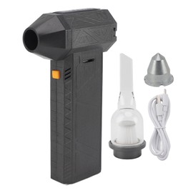 Jet Fan Dry Mini Blower High Power Handheld Multifunctional Portable Mini Jet Blower with Vacuum Cleaner Safety Hammer Kit