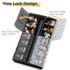 Mossime XL Pill Organizer 2 Times a Day, 7 Day