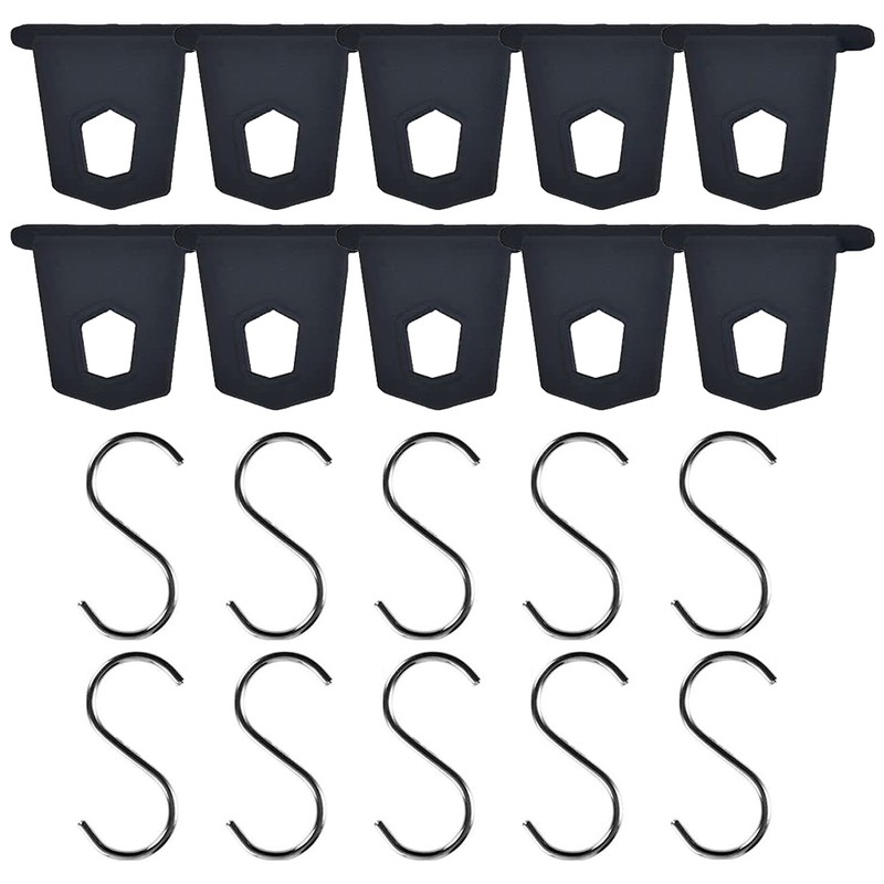 10pcs Outdoor RV Awning Hangers RV Awning Hooks S Shaped