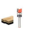 Trimmer Bit, Shaft Diameter 0.2 inch (6 mm), Chamfer Bit,