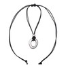ALRNBY Chunky Round Pendant Necklace for Women Boho Choker Trendy
