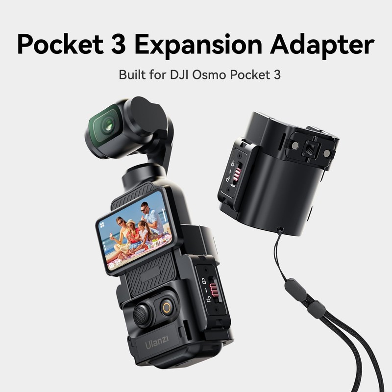 ULANZI PK-06 Extension Adapter Accessory for DJI Osmo Pocket 3,