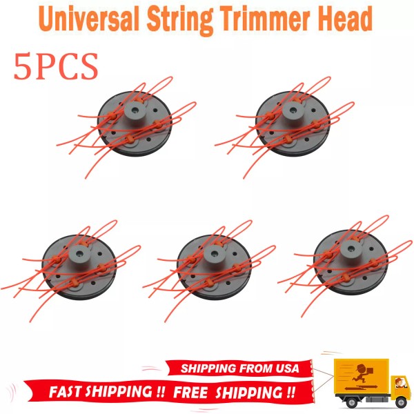 Unbranded 5PCS Universal String Trimmer Head Attachment Brush cutter Weed