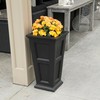 Mayne Fairfield 5829B Tall Planter, 28-Inch by 16-Inch by 16-Inch,
