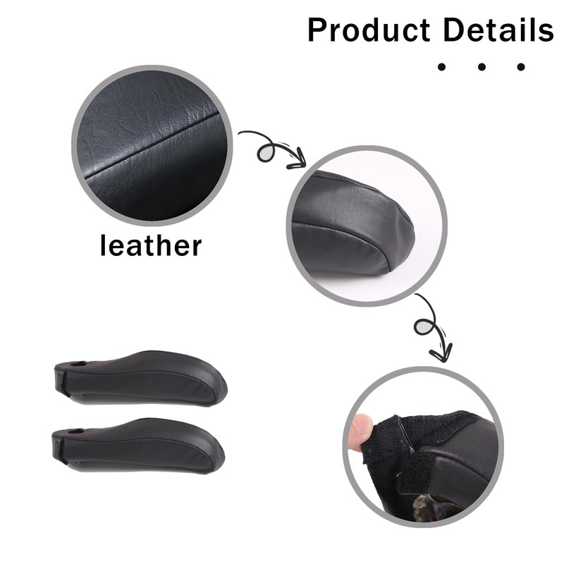 HIRUFAIT Car Seat Armrest Covers for Honda Pilot 2019-2022/ Ridgeline