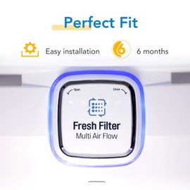 ICEPURE ICEPURE AF004 Refrigerator Air Filter Replacement for LG LT120F, Kenmore Elite 469918, 9918, ADQ73214402, ADQ73214404, ADQ73334008, 3PACK