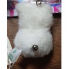 Takenoko 48544 Mini Kids Keychain, Bear, White, Plush Toy