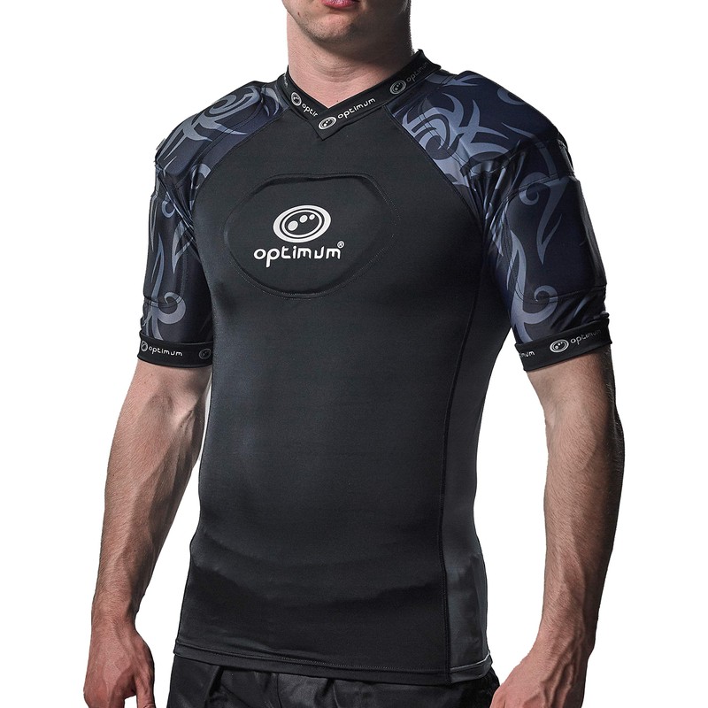 Optimum Razor Men's Protective Top - EVA Padding Protection, Rugby