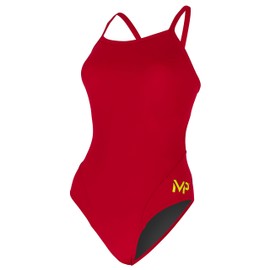 AQUA SPHERE MICHAEL PHELPS MID BACK (Red / Red) UK/US 38 / FR 44 / IT 48 /DE 42