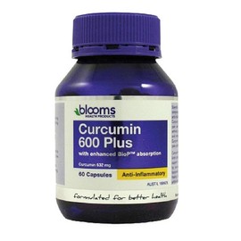 Blooms Curcumin 600 Plus 60Caps Turmeric (Curcuma Longa)