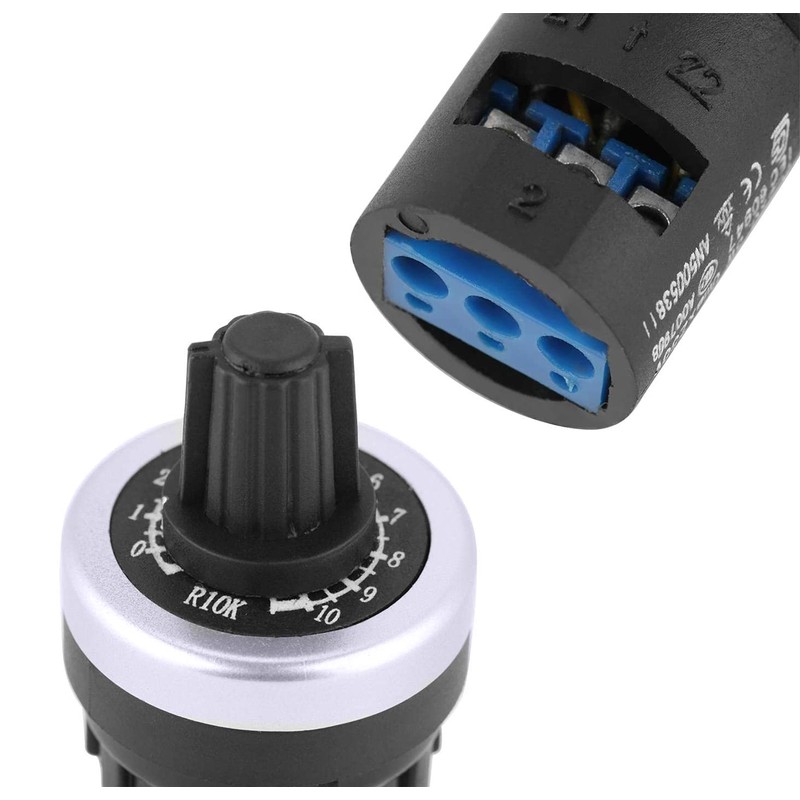 Litensh LA42DWQ 22mm 1K Governor Rotary Potentiometer Pot Inverter Converter