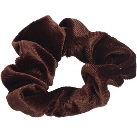 Pack of 12 Velvet Hair Bands Velvet Scrunchies for Straight, Wavy, Curly Hair - Colourful Mix
