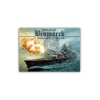 #A969 Sticker Bismarck Battleship Marine 10 x 7 cm
