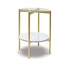 Signature Design by Ashley Wynora Contemporary Round End Table with