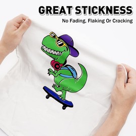 Artcut Iron On Vinyl, 12" x 3ft Heat Transfer Vinyl for Fabric, HTV Vinyl for Shirts, Clothing, Bag, Shoes, Permanent Vinyl - Easy to Cut, Premium Vinyl Roll (Pink)