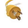 Parkworld 692330 30 AMP Generator Splitter Y Adapter Cord 3-Prong
