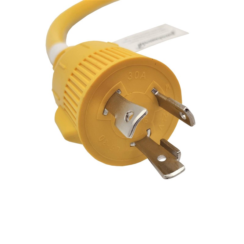 Parkworld 692330 30 AMP Generator Splitter Y Adapter Cord 3-Prong