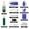 Saxophone Sax cleaning Care Maintenance Kit,Key Oil,Cork Grease,Swab,Cleaning Cloth,Thumb Rest,Mouthpiece