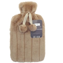 Home Flair Hot Water Bottle | Hot Water Bottle with Cover UK | Warmies Thermal Luxury Faux Fur 2L Large Hot Water Bottle | Hand Warmers | Foot Warmer