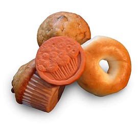 Terra Cotta Muffin Saver | Helps Keep Muffins Moist and Fresh | Reusable with Sculpted Muffin Design | Safe and Long-Lasting