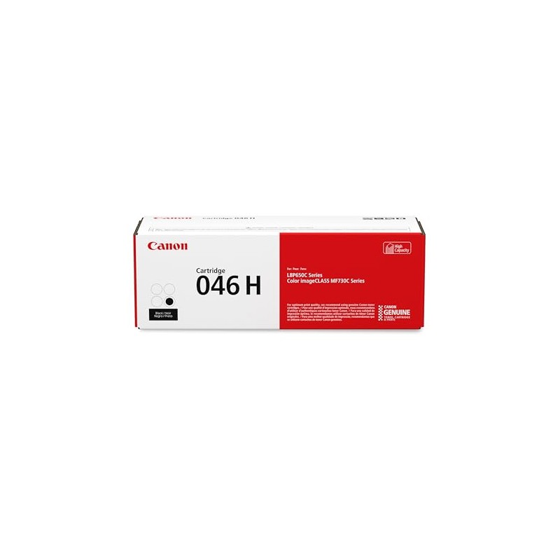 Canon Genuine 046 Black Toner Cartridge High Capacity Compatible with
