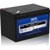 NPP 12.8V 12Ah LiFePO4 Battery, Rechargeable Deep Cycle Lithium Iron
